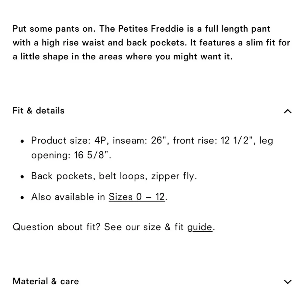 Reformation Petites Freddie Linen Pant Oatmeal - Size 8P NWT - Picture 5 of 7